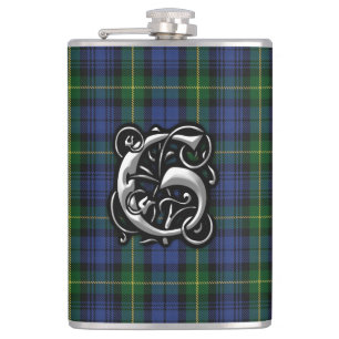 Cantil Casa da garrafa velha de Scotland do Tartan do cl