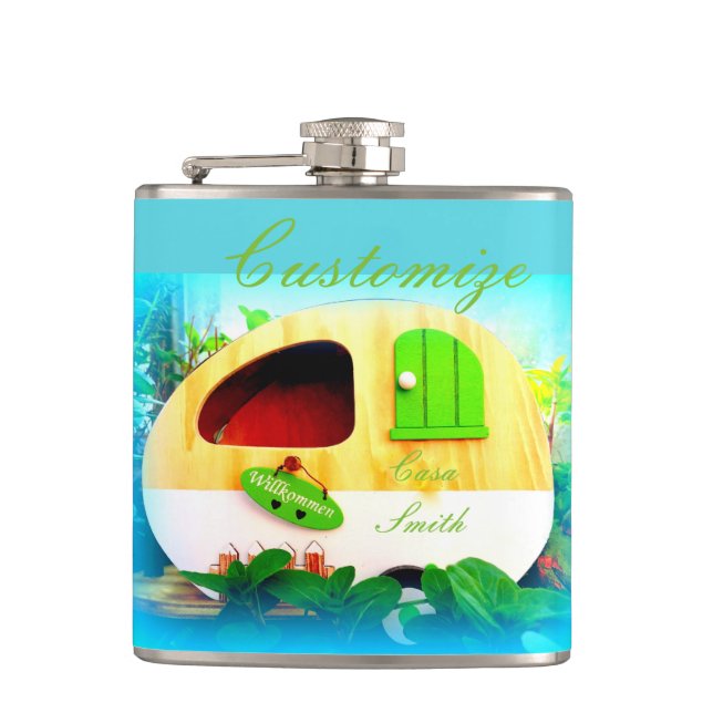 Cantil casa minúscula personalizada Thunder_Cove (Frente)