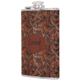 Cantil Casal Faux Couro Trabalhado Visual