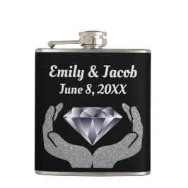 Cantil Casamento das Mãos de Diamante