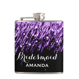 Cantil Casamento Favor Falling Stars Purple