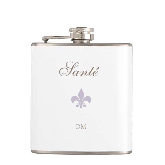 Cantil Casamento Roxo de Lis Santé Monograma (Frente)