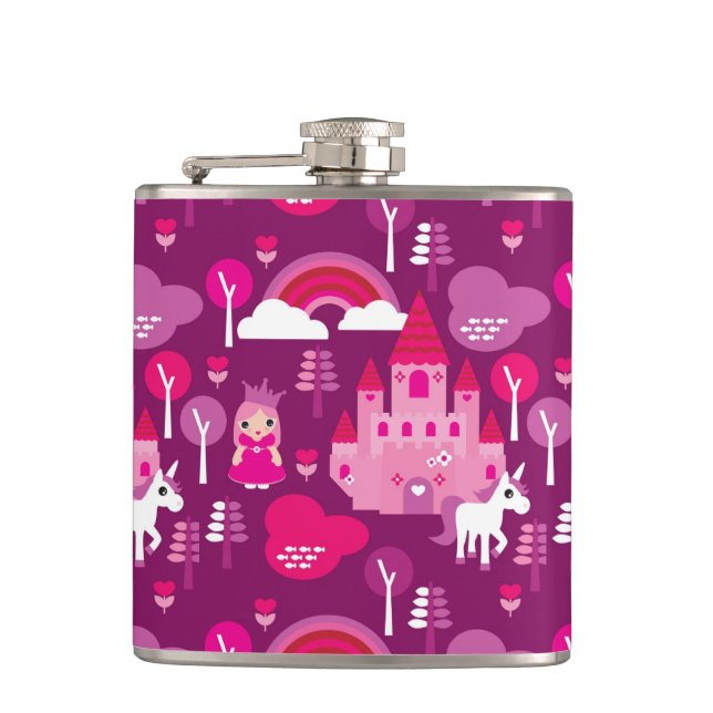 Cantil castelo da princesa e arco-íris do unicórnio (Frente)