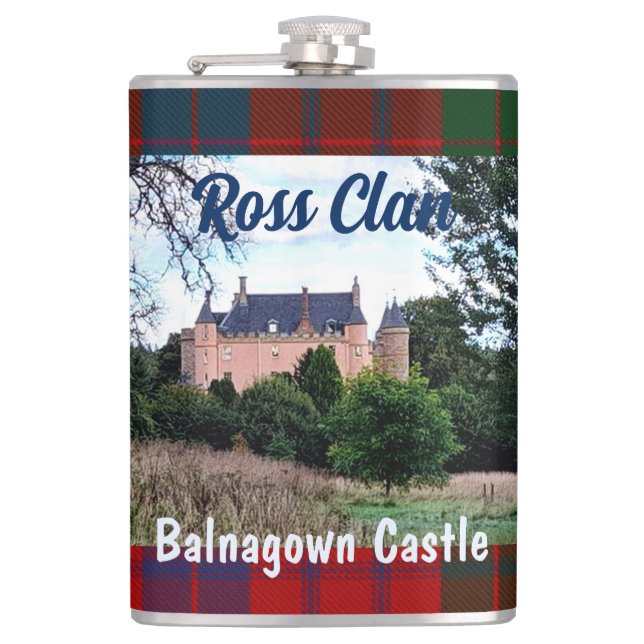 Cantil Castelo de Scottish Ross Clan Balnagown (Frente)