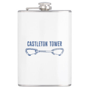 Cantil Castleton Tower Escalando rapidamente