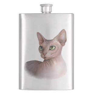 Cantil Cat 578 Sphynx white background