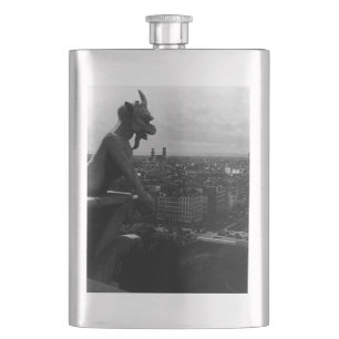 Cantil Catedral de Notre Dame Paris França vintage demôni