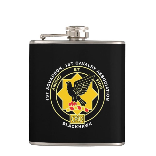 Cantil Cav Flask Classic Black (Frente)