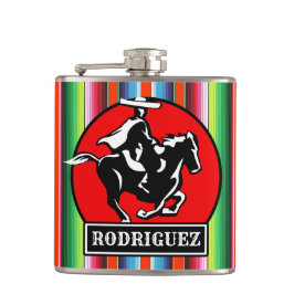 Cantil Cavalo Charro Espanhol Mexicano Serape Personaliza