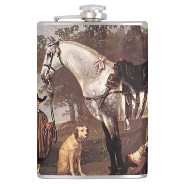 Cantil Cavalo na Paisagem Aelbert Cuyp (Frente)