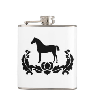 Cantil Cavalo Preto e Branco
