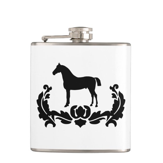 Cantil Cavalo Preto e Branco (Frente)