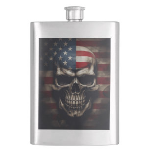 Cantil Caveira da Bandeira Americana
