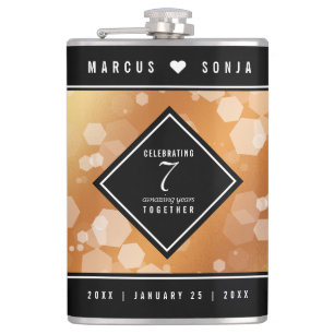 Cantil Celebração do Aniversário do Casamento de Cobre 7