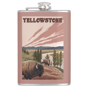 Cantil Cena de YellowstoneBison