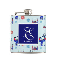 Cerveja, Árvores de Natal e Flocos de Neve com Mon