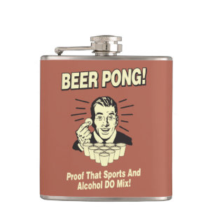 Cantil Cerveja Pong: Álcool da prova & mistura dos