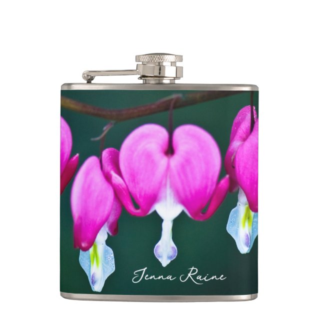 Cantil Chamada Flask Bleeding Heart Garden Flowers (Frente)