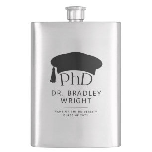 Cantil Chapéu de Doutorado Personalizado PhD Formatura