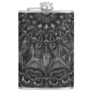 Cantil Charcarvão Mandala Flask