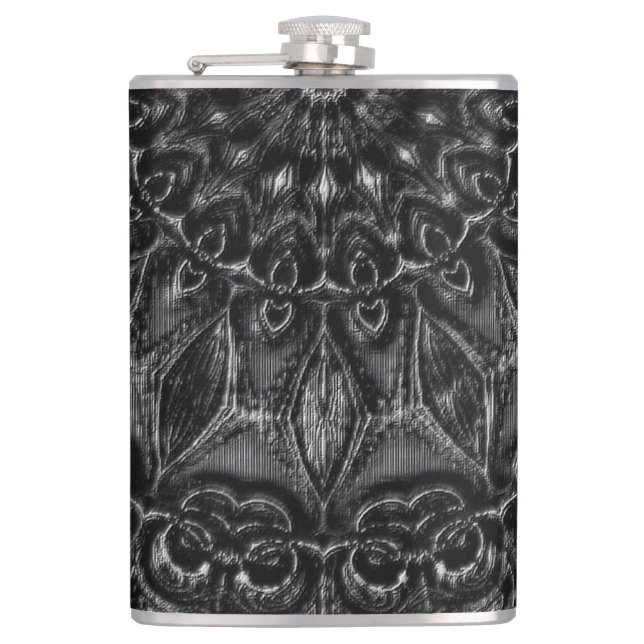 Cantil Charcarvão Mandala Flask (Frente)