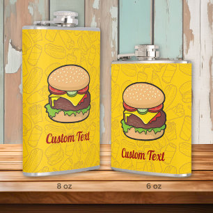 Cantil Cheeseburger Flask