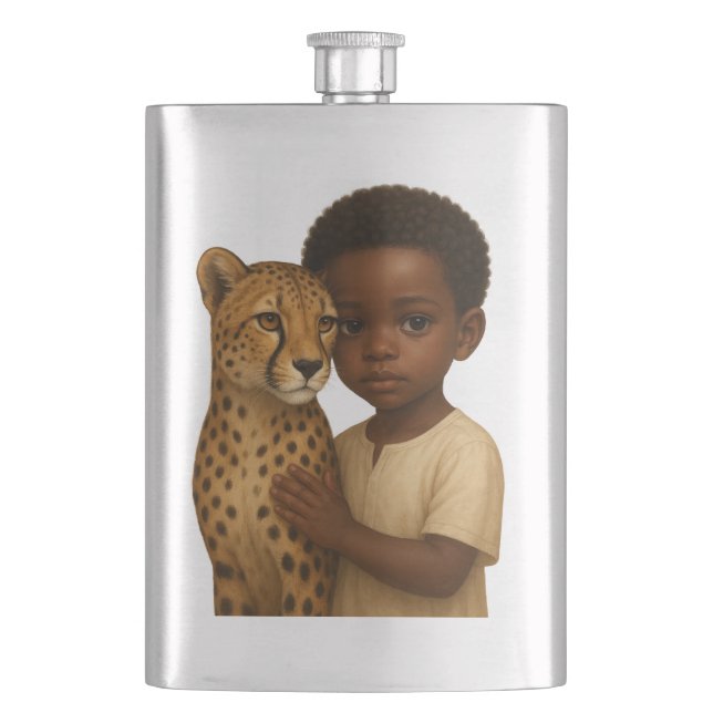 Cantil Cheetah & Boy: Bond of the wild and innocent (Frente)