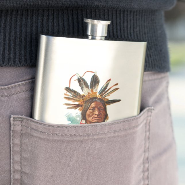 Cantil Chefe de Sioux do Blackfoot: Muitos chifres (In loco)