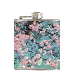 Cantil Cherry Blossoms Flask