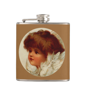 Cantil Cherub Angel Flask