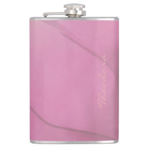 Cantil Chic Dourada Violet Floral