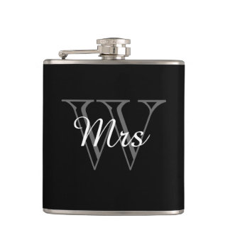 Cantil CHIQUE FLASK_ " Sra." no MONOGRAMA