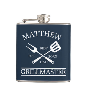 Cantil CHURRASCO Grill Mestre Personalizado Melhor Pai Pa