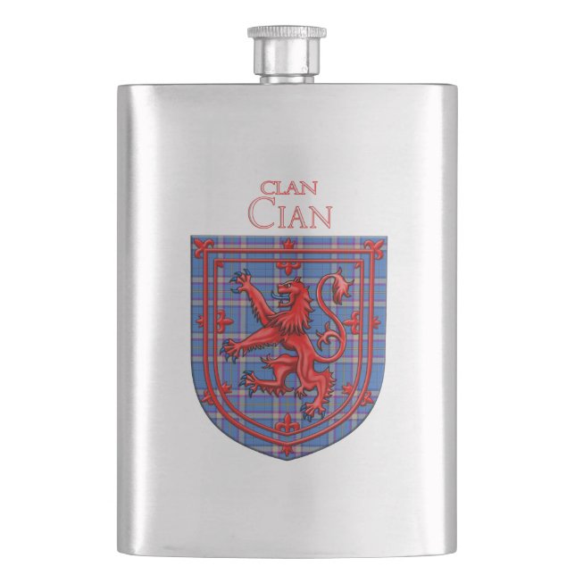 Cantil Cian de Ely Tartan Scottish Xadrez (Frente)