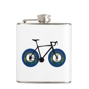 Cantil Ciclismo da Bandeira de Kentucky