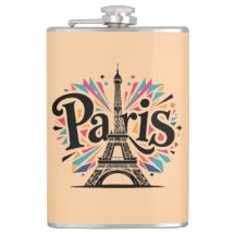 Cidade das Luzes: Arte Tipográfica Bold Paris