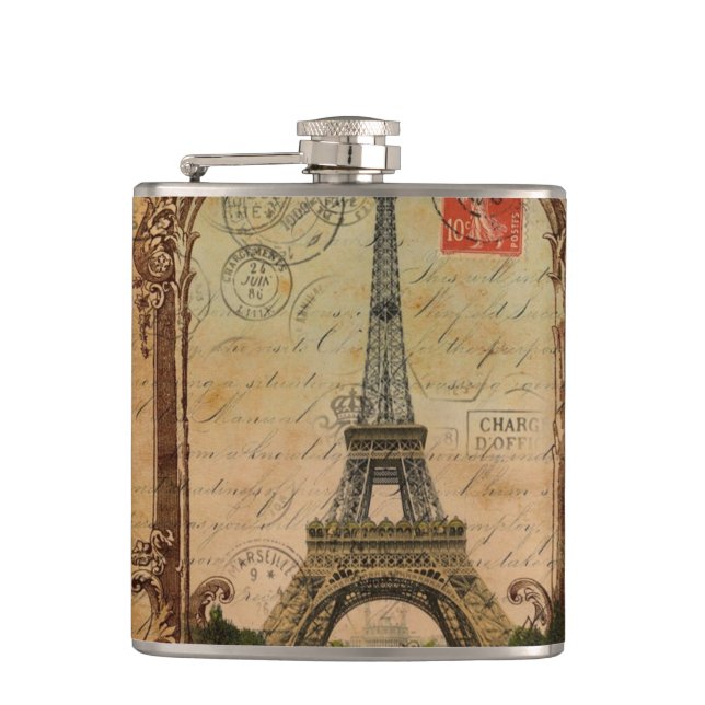 Cantil cidade moderna francesa paris eiffel torre (Frente)