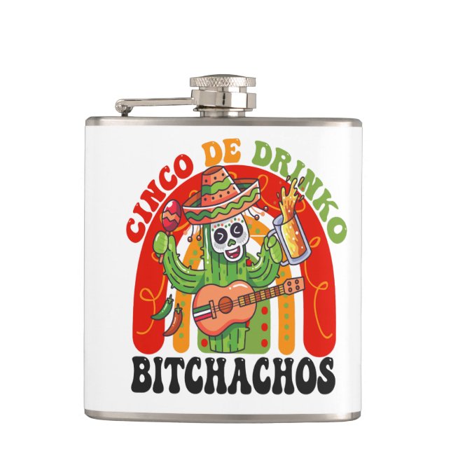 Cantil Cindo De Drinko Bitchachos Funny Cindo De Mayo Rai (Frente)