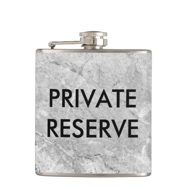 Cantil Cinza de Reserva Privada Granite Flask (Frente)