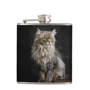 Cantil Cinza Fluffy Cat