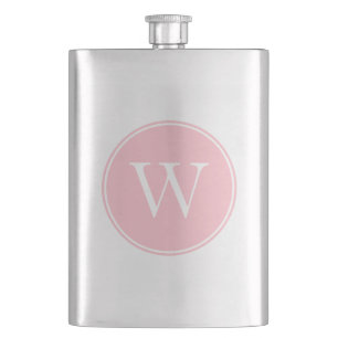 Cantil Círculo Rosa Monogramado com Anel