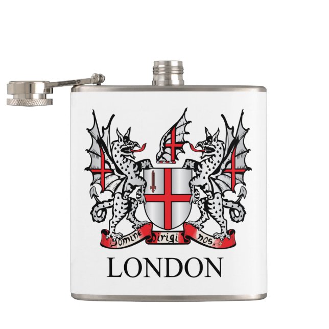 Cantil City of London casaco de armas (Aberto)