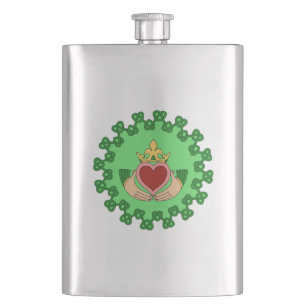 Cantil Claddagh e Green Knotwork
