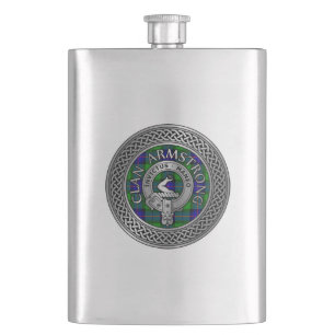Cantil Clan Armstrong Crest & Tartan Knot
