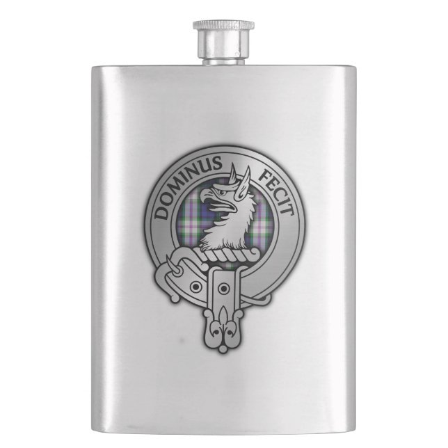 Cantil Clan Baird Crest & Dress Tartan (Frente)