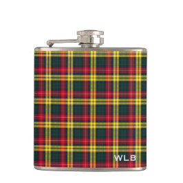 Cantil Clan Buchanan Tartan Monograma