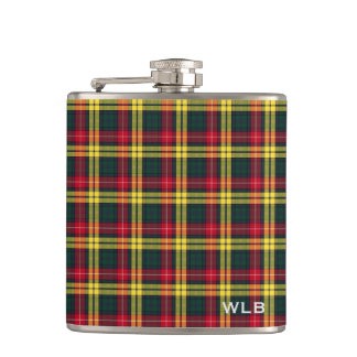 Cantil Clan Buchanan Tartan Monograma