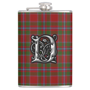Cantil Clan Drummond Tartan Old Scotland Flask