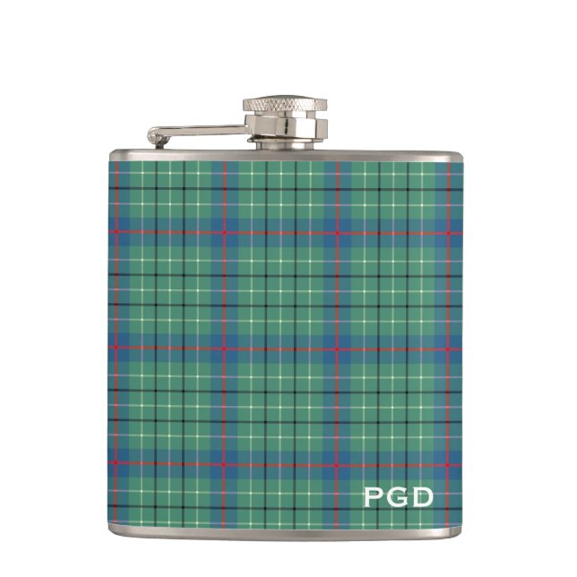 Cantil Clan Duncan Antigo Tartan Monograma (Frente)