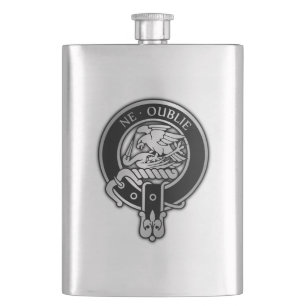 Cantil Clan Graham Crest Flask